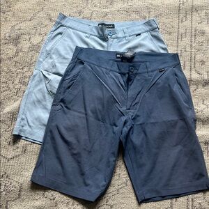Travis Mathew Blue and Gray Men's Shorts BUNDLE